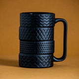 Black Mug: Tyre Design